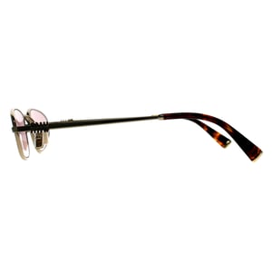 Miu Miu Oval Damen Blassgold Rosa MU52AS