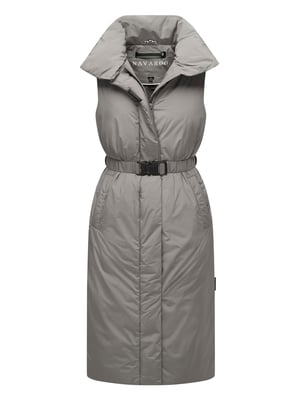 Navahoo Abendlied Damen lange Winter Weste – warm & stilvoll