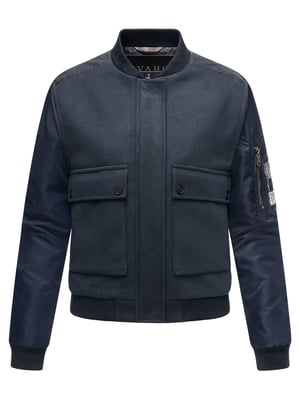 Navahoo Damen Übergangsjacke im Bomberjacken-Style Willstehaben