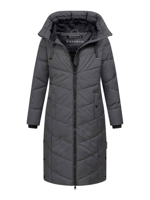 Navahoo Schmatzibär Damen Winter Steppmantel – warm & elegant
