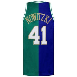 Mitchell & Ness NBA Dallas Mavericks 41 Nowitzki Swingman Trikot