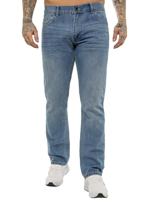Enzo | Herren Regular Fit Straight Leg Jeans