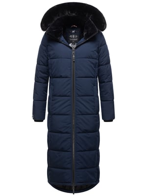 Navahoo Damen Winterjacke Knuddelfee – Extra Lang & Kuschelig Warm