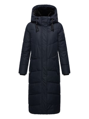 Navahoo Damen Winter Steppmantel Hingucker – Extra Lang & Warm