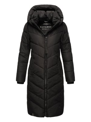Navahoo Damen Winterjacke Sahnekatzii – Lang & Extra Warm