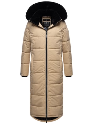 Navahoo Damen Winterjacke Knuddelfee – Extra Lang & Kuschelig Warm