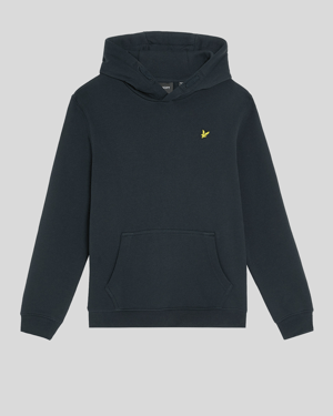 Lyle & Scott Jungen Brush Back Hoodie - Marineblau
