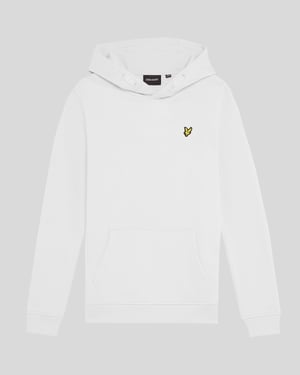 Lyle & Scott Jungen Loopback-Baumwoll-Hoodie - Weiß