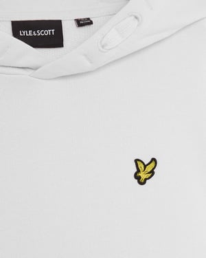 Lyle & Scott Jungen Loopback-Baumwoll-Hoodie - Weiß