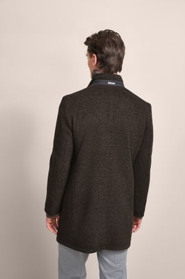 Bugatti Herren Mantel mit Stretchfunktion