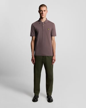 Lyle & Scott Baumwoll-Poloshirt - Braun