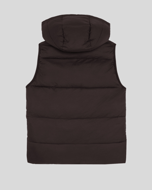 Lyle & Scott Jungen-Ripstop-Steppweste - Schwarz