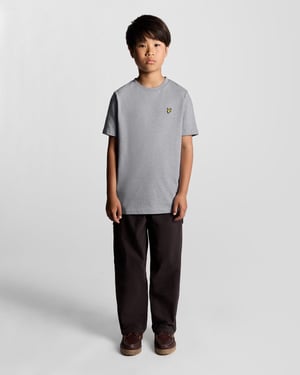 Lyle & Scott Jungen Baumwoll-T-Shirt - Grau