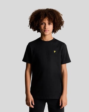 Lyle & Scott Jungen Baumwoll-T-Shirt - Schwarz