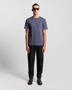 Lyle & Scott Baumwoll Crew Neck T-Shirt - Grau