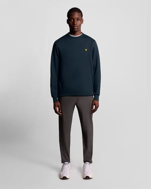 Lyle & Scott Sports Leichtes Sweatshirt – Marineblau
