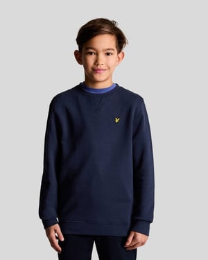 Lyle & Scott Jungen Klassisches Sweatshirt mit Rundhalsausschnitt - Marineblau