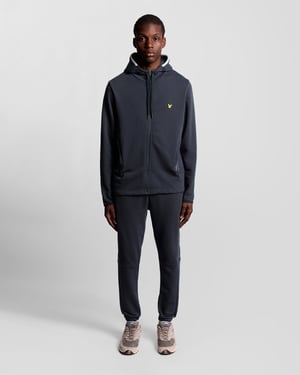 Lyle & Scott Sports Tape Trainingsjacke – Marineblau