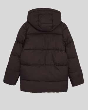 Lyle & Scott Jungen Ripstop Steppmantel - Schwarz