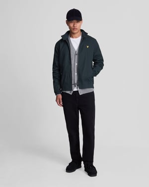 Lyle & Scott Harrington-Jacke – Marineblau