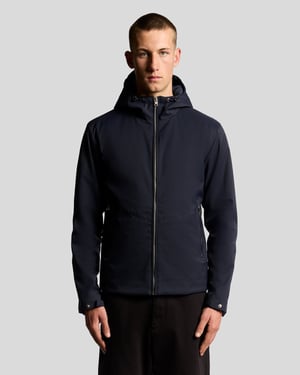 Lyle & Scott – Wasserabweisende, isolierte Jacke – Marineblau