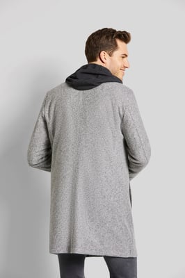 Bugatti Herren Mantel im mellierten Design