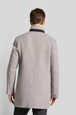 Bugatti Herren Mantel mit Stehkragen