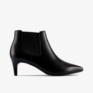 Laina 55 Stiefel 2 Schwarze Lederstiefel