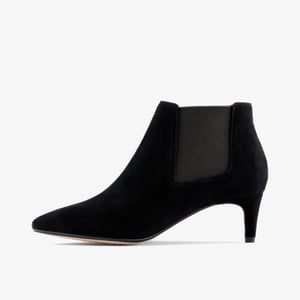 Laina 55 Stiefel 2 Schwarze Wildlederstiefel