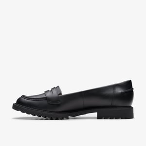 Griffin Milly2 schwarze Lederschuhe