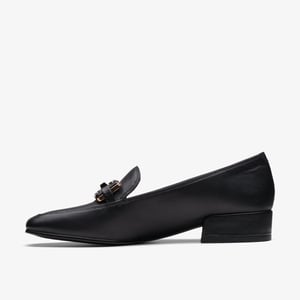 Seren 30 Einfache schwarze Lederschuhe