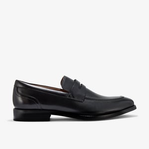 Banstead Lo Schwarze Lederschuhe