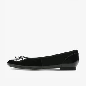 Couture Bloom Schwarze Patenschuhe