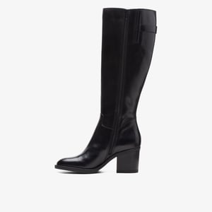 Mascarpone 2 Up Schwarze Lederstiefel