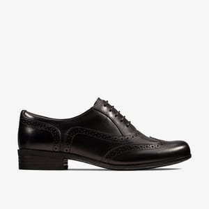 Hamble Oak Schwarze Leder Schuhe