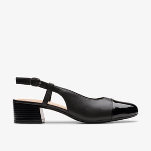 Marilyn Rose Schwarze Kombi Schuhe