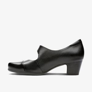 Rosalyn Wren schwarze Lederschuhe