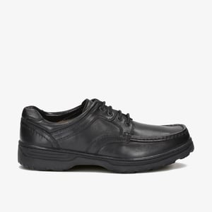 Line Shore Schwarze Leder Schuhe