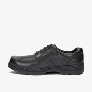 Line Shore Schwarze Leder Schuhe