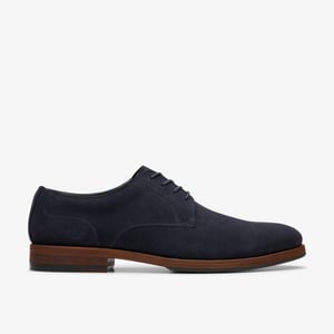 CraftJames Krawatte Marineblau Wildlederschuhe