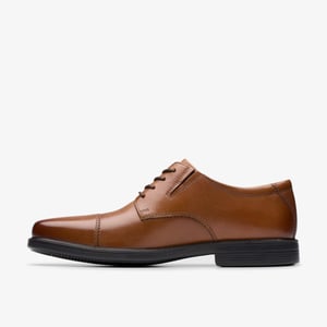 Cosgrove Cap Dunkelbraune Leder-Schuhe
