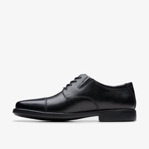 Cosgrove Kappe Schwarze Lederschuhe