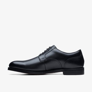 Craftdean Spitze Schwarze Lederschuhe