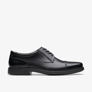 Wenham Cap II Schwarze Leder Schuhe