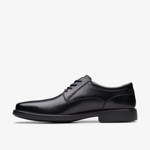 Wendell Lace II Schwarze Lederschuhe