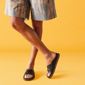 Torford Cross braune Leder-Sandalen