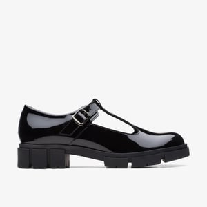 Teala Bar Schwarze Lackschuhe