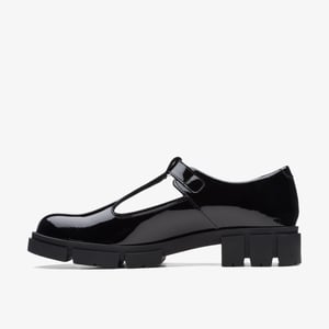 Teala Bar Schwarze Lackschuhe