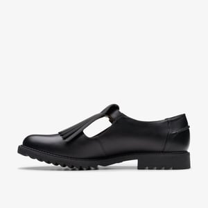 Griffin Mia2 Schwarze Lederschuhe