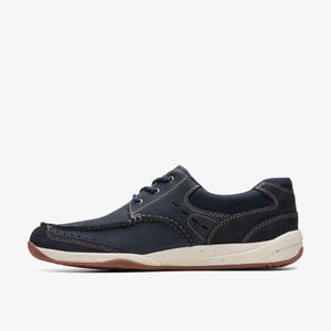 Allston Edge Navy Nubukschuhe